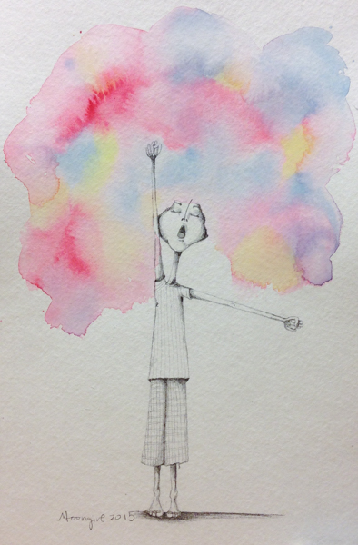 Bad Hair Day | sketch book challenge