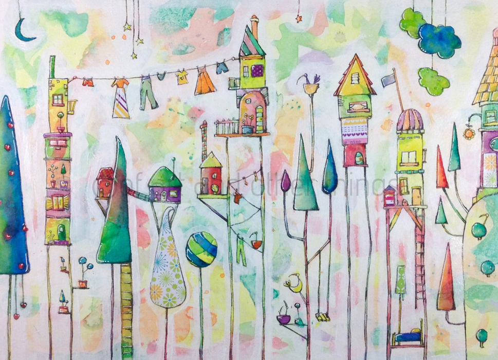 The Land of Light and Shadows | Houses on Stilts